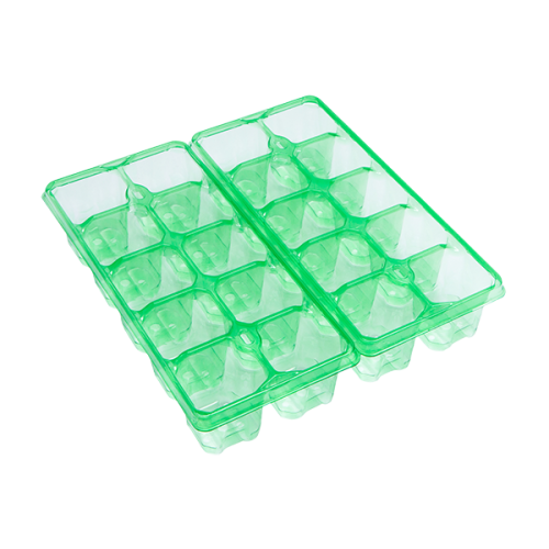 LS - Modiform Endpack 2x10 (Transparent Green R-PET) (5152/P) - Each