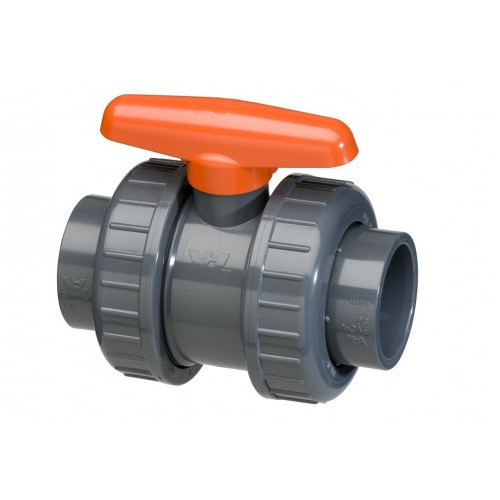 Pvc double union ball on sale valve