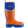 Buckler BBZ6000 S5 Neoprene WP Safety [Orange with Blue Trim] Sizes 5-13